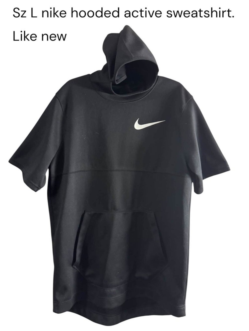 sz L Nike hooded active sweatshirt